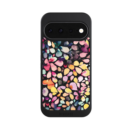 Google Pixel 11 NIVOcore Eukalyptus Aquarellblätter Schwarz