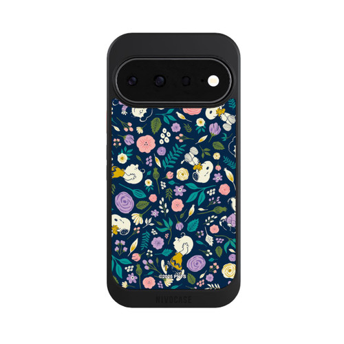 Google Pixel 11 NIVOcore Peanuts Dark Flower Pattern