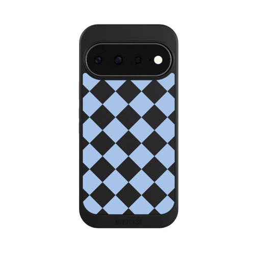Google Pixel 11 NIVOcore Checked Pattern Light Blue without Background