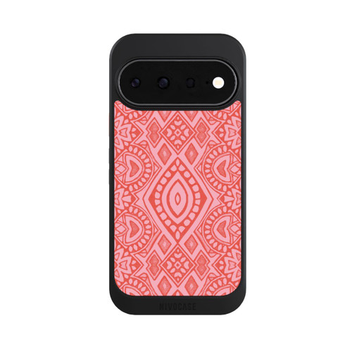 Google Pixel 11 NIVOcore Boho Geometric Intricate Tribal Design in Shades of Pink