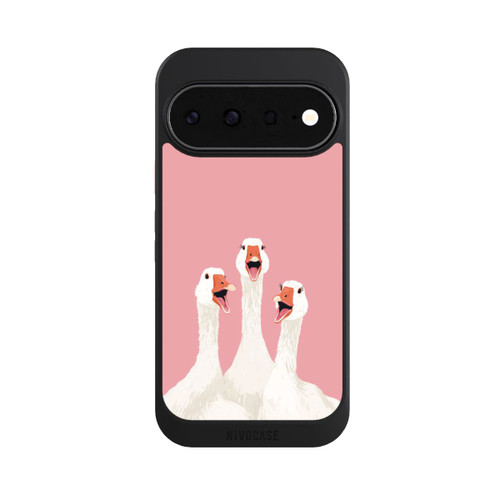 Google Pixel 11 NIVOcore Three Geese Pink with AI