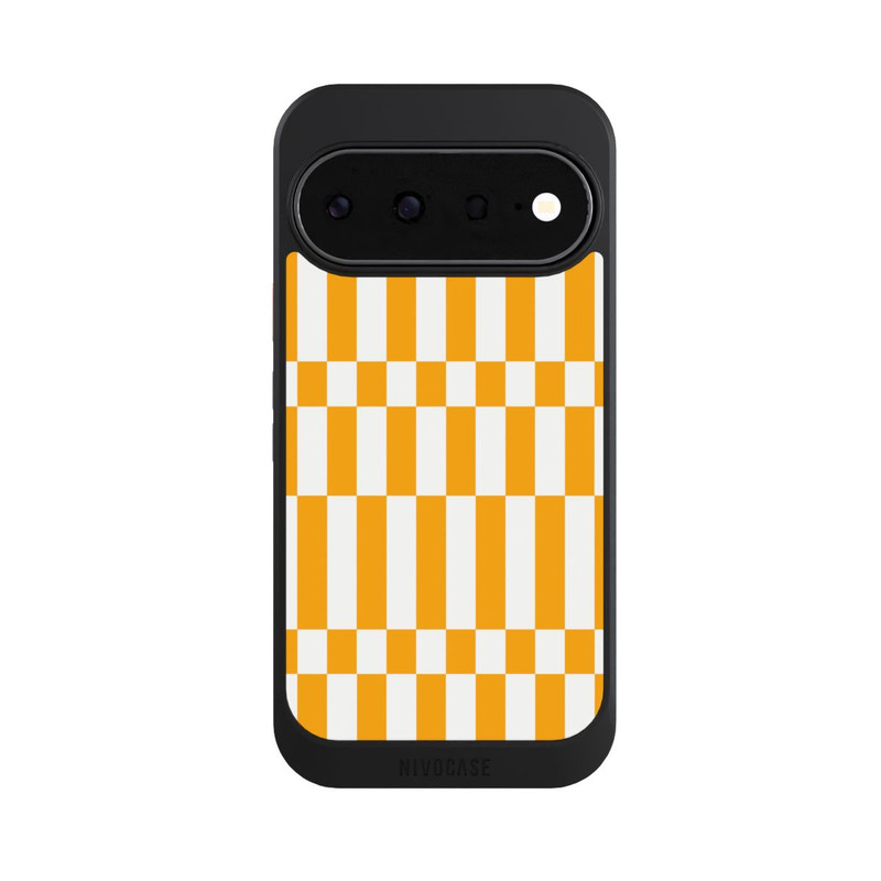 Pixel 11 NIVOcore Motif à Carreaux d'Été Jaune Vif