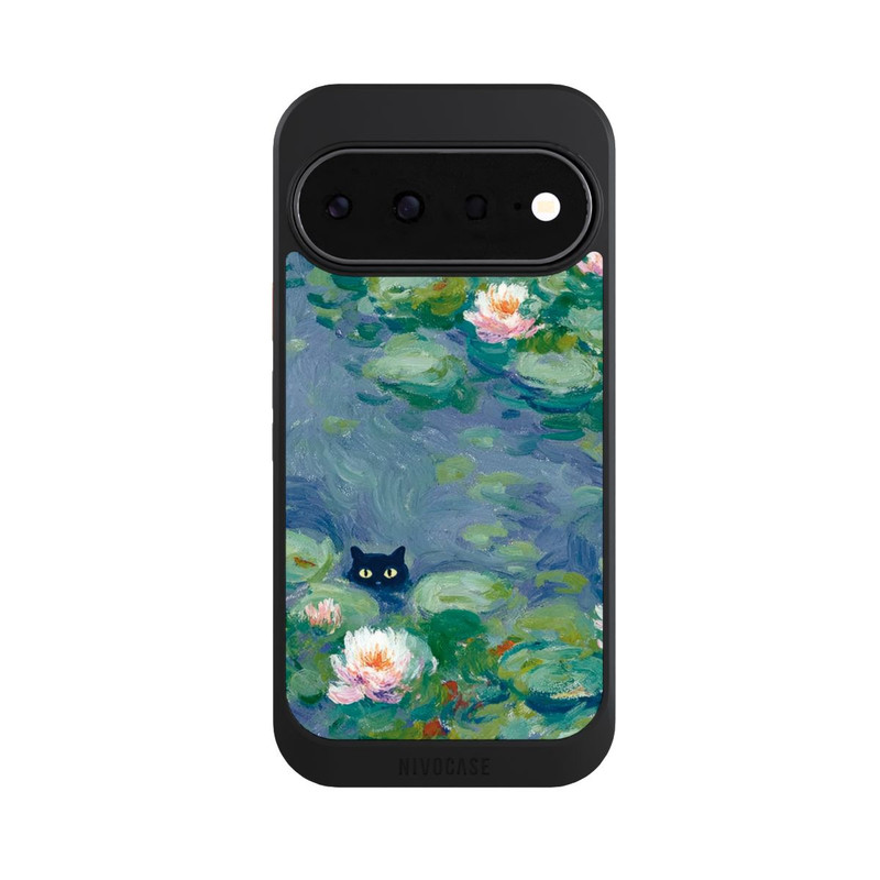 Pixel 11 NIVOcore Katze im Teich Monet Gemälde Impressionismus