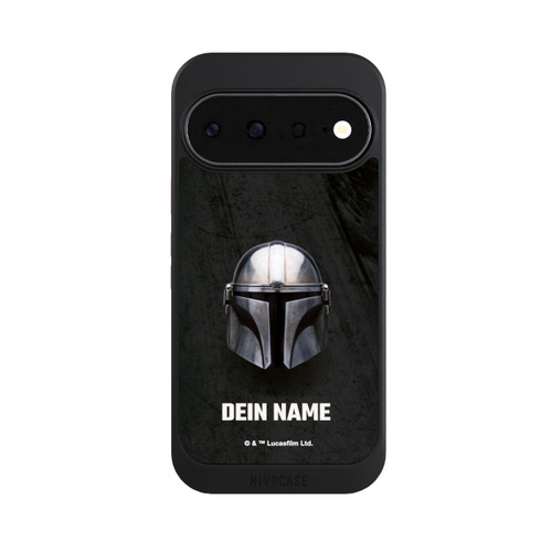 Google Pixel 11 NIVOcore Star Wars Mandalorian Black Helmet personnalisable