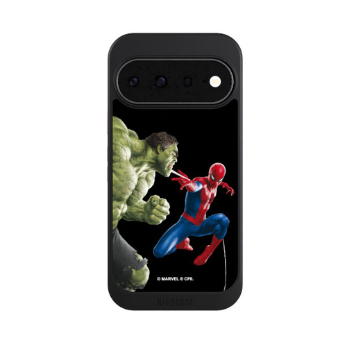 Google Pixel 11 NIVOcore Spider-Man affronte Hulk
