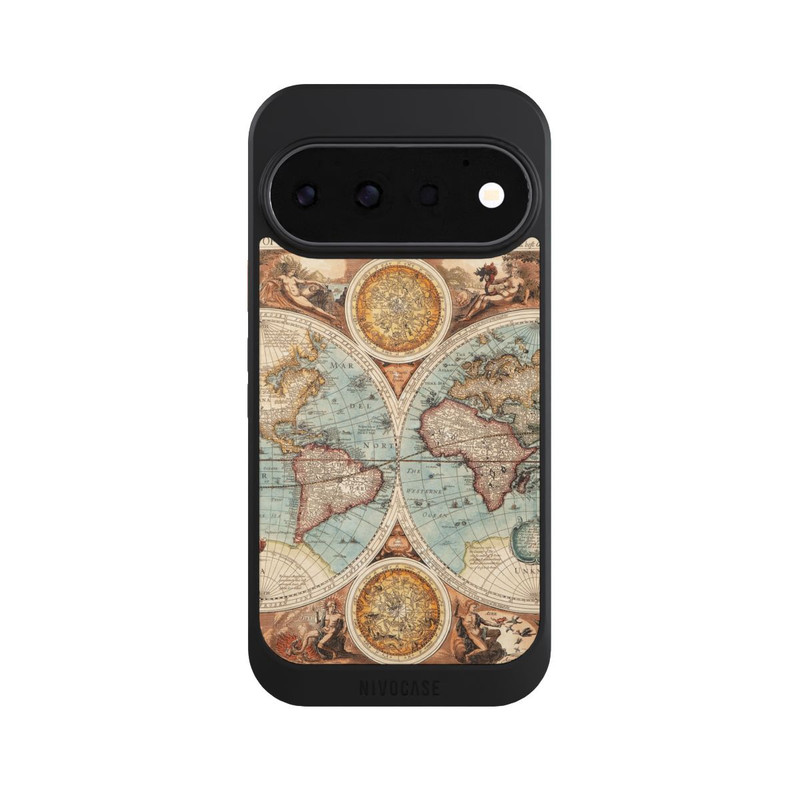 Pixel 11 Pro NIVOcore Vintage Weltkarte