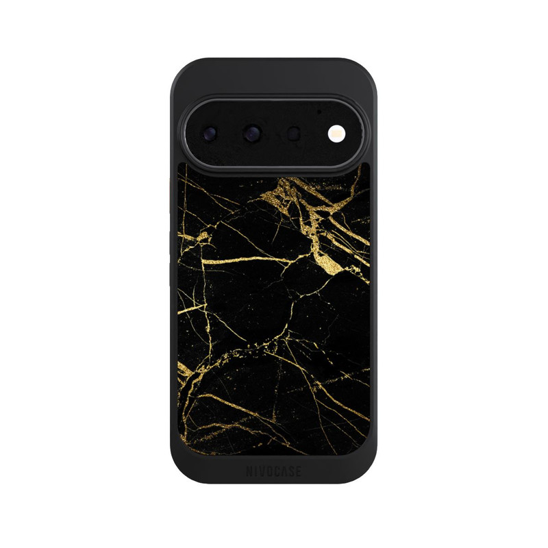 Pixel 11 Pro NIVOcore Schwarzgoldener Marmor-Look