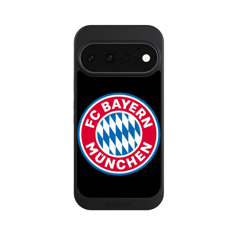 Pixel 11 Pro NIVOcore FCB Logo auf Schwarz