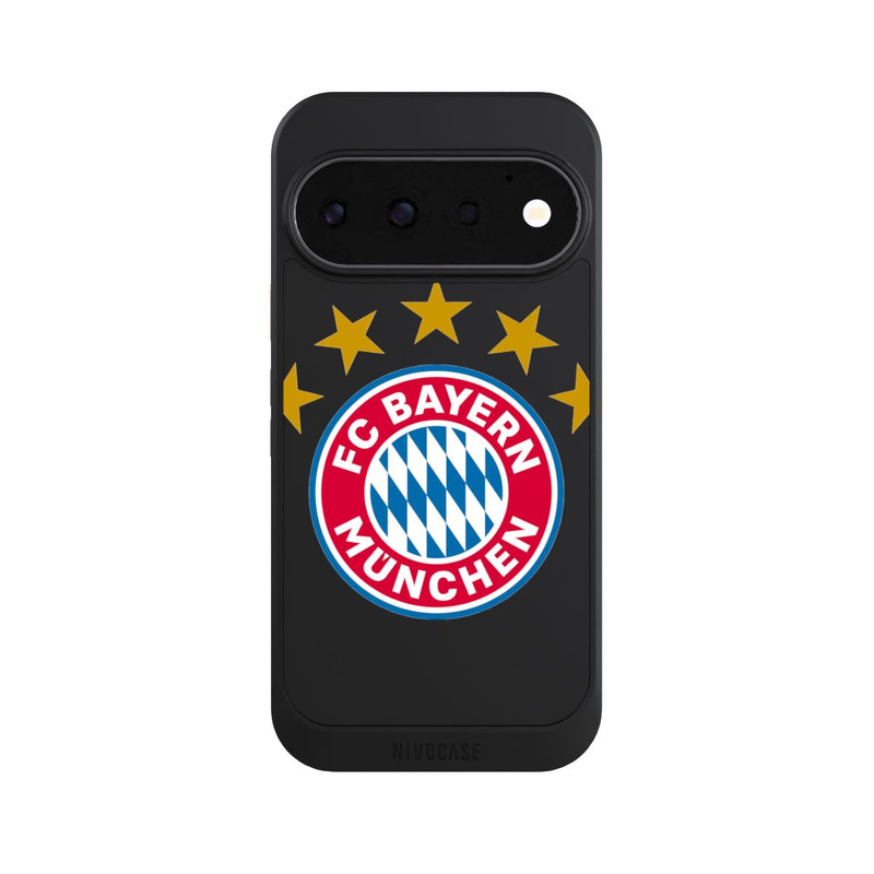Pixel 11 Pro NIVOcore FCB Logo with stars - transparent