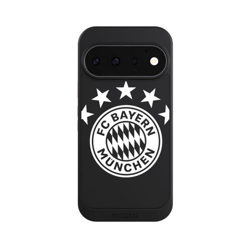 Google Pixel 11 Pro NIVOcore FCB Logo einfarbig mit Sternen - ohne Hintergrund