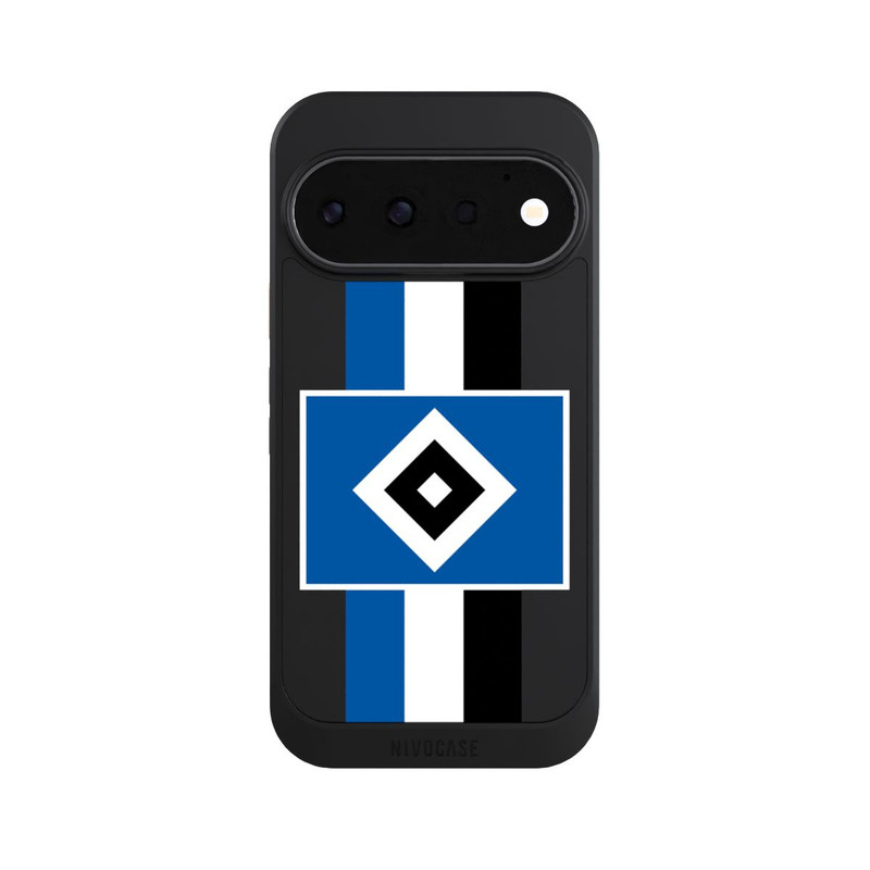 Pixel 11 Pro NIVOcore HSV Streifen - Blau-Weiß-Schwarz - ohne Hintergrund
