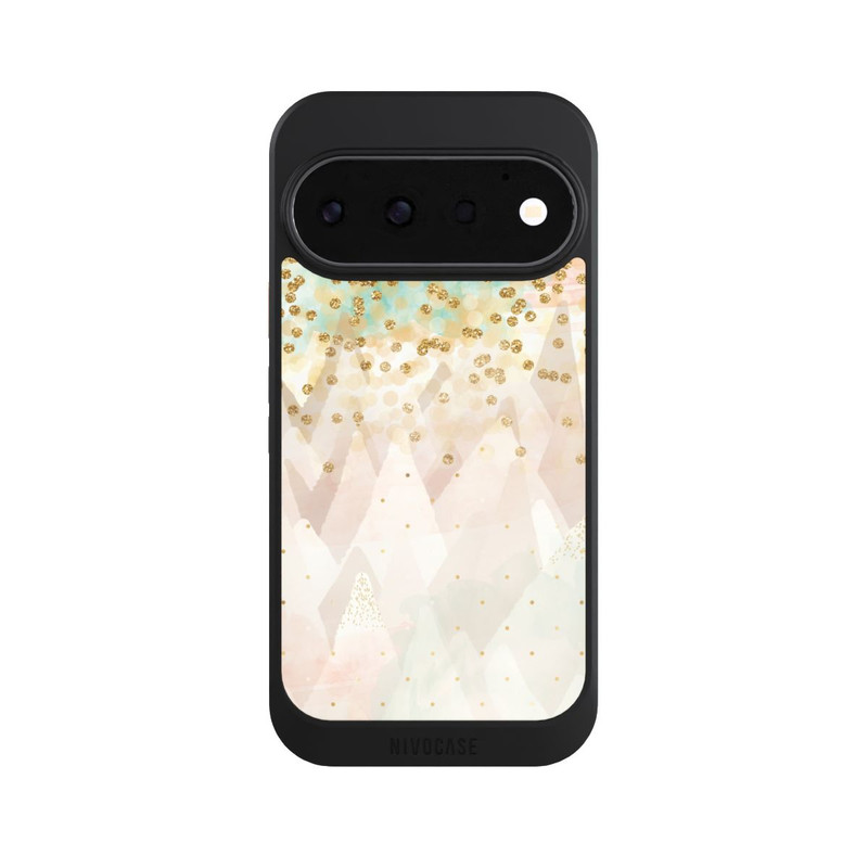 Pixel 11 Pro NIVOcore Gold Glitter Snow Look