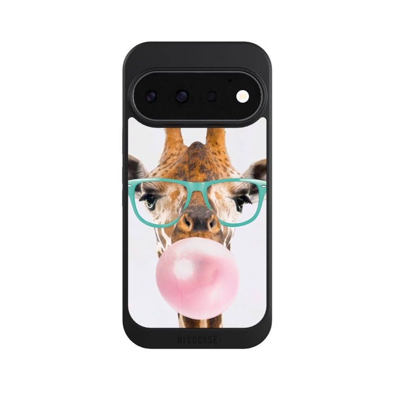 Pixel 11 Pro NIVOcore Giraffe mit Kaugummi