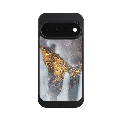 Google Pixel 11 Pro NIVOcore Beton-Gold-Glitzerlook