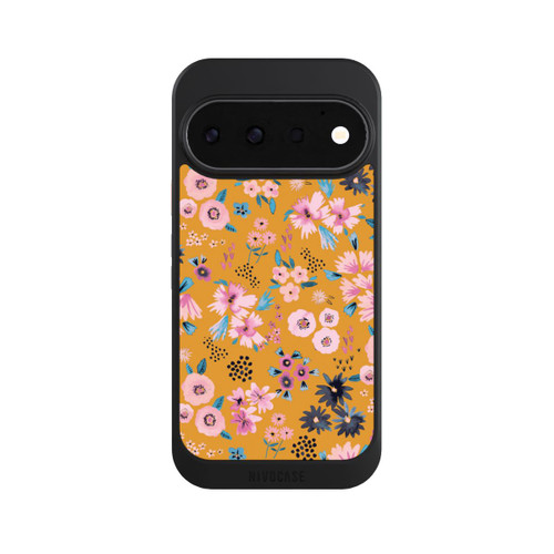 Google Pixel 11 Pro NIVOcore Kleine Blumen senfgelb