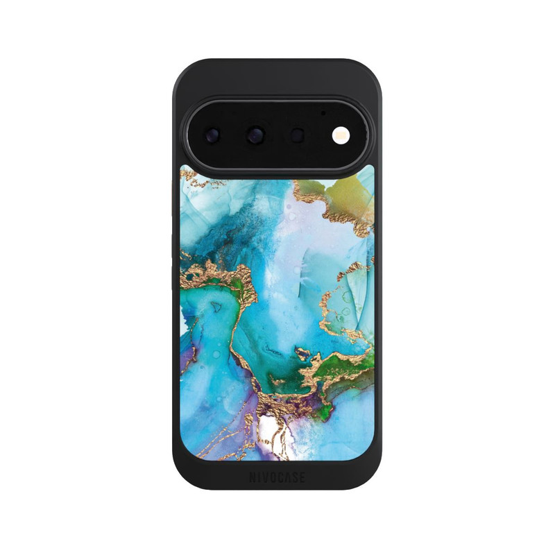 Pixel 11 Pro NIVOcore Bunter Marmor-Glitzer-Look