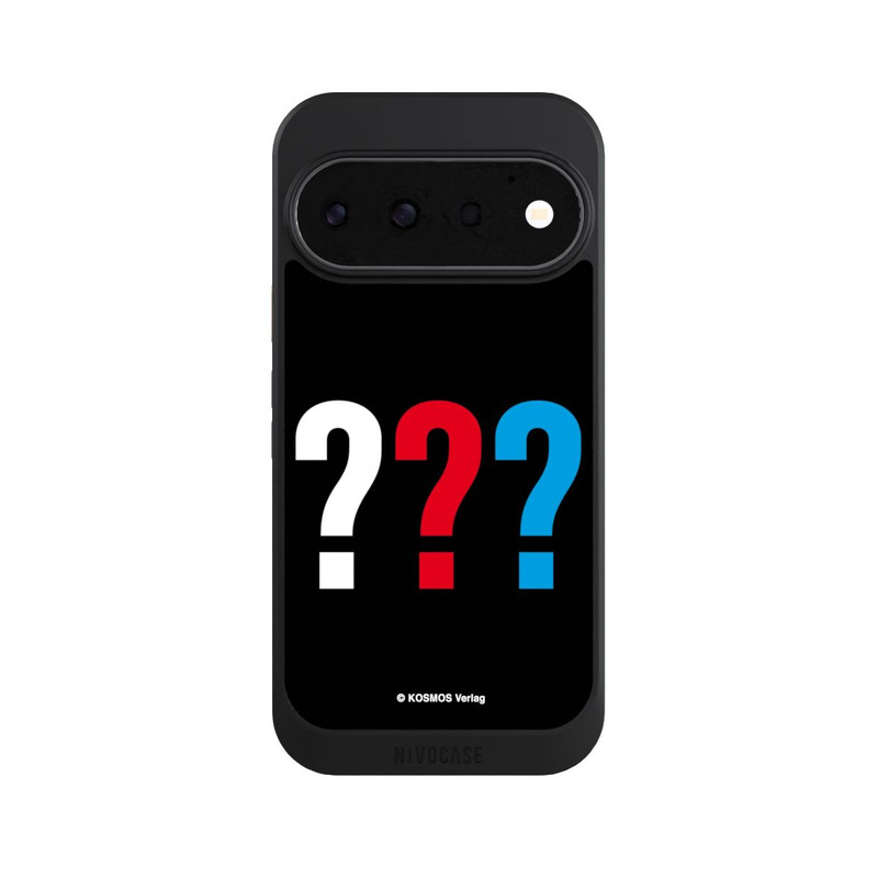 Pixel 11 Pro NIVOcore Drei Fragezeichen Logo