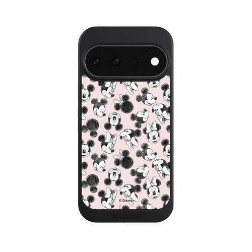 Google Pixel 11 Pro NIVOcore Minnie &amp; Mickey Viele Gesichter Pink