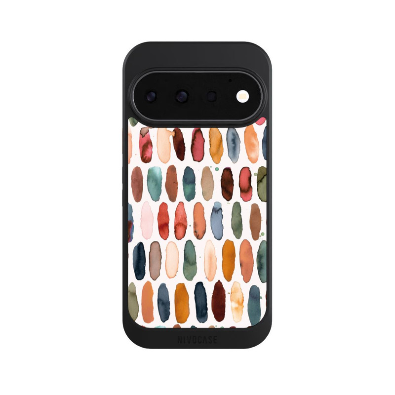 Pixel 11 Pro NIVOcore Aquarellstriche aus mineralischem Terrakotta