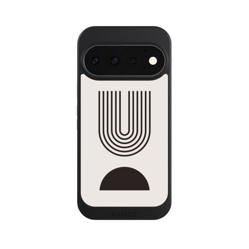 Google Pixel 11 Pro NIVOcore Moderne Kunst Schwarze Linien