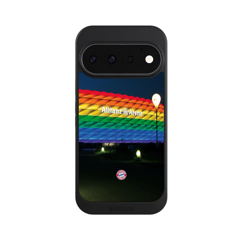 Pixel 11 Pro NIVOcore Allianz Arena Regenbogen