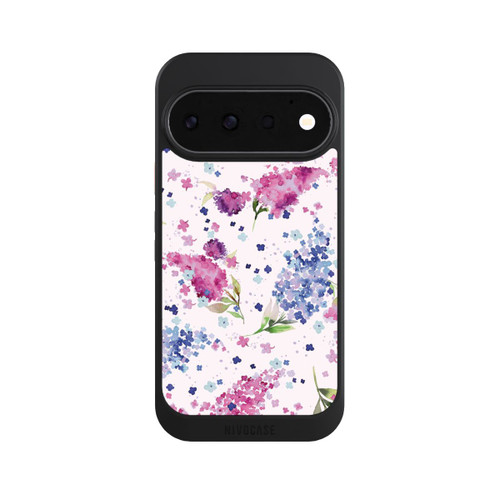 Google Pixel 11 Pro NIVOcore Hortensien Lila und Rosa Blumen