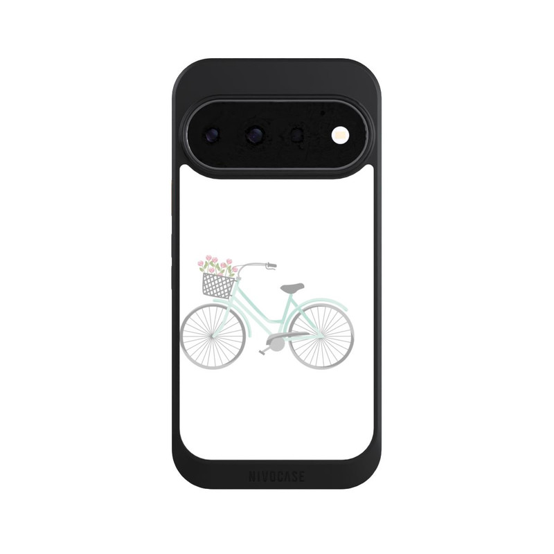 Pixel 11 Pro NIVOcore Retro Fahrrad weißer Hintergrund 