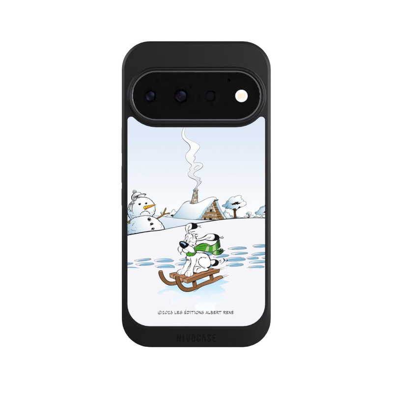 Pixel 11 Pro NIVOcore Idefix fährt Schlitten