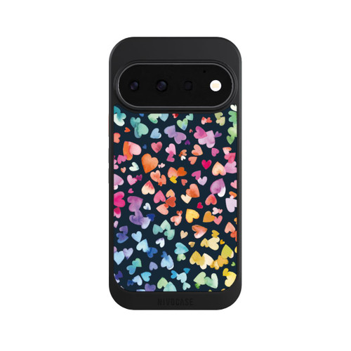 Google Pixel 11 Pro NIVOcore Valentinstag Herzen Schwarz