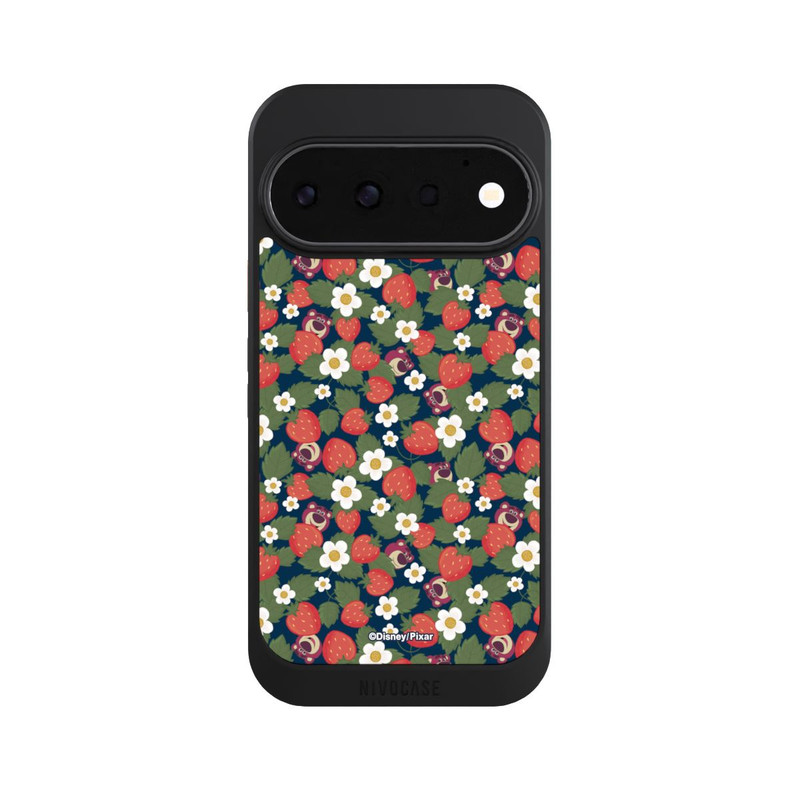 Pixel 11 Pro NIVOcore Lotso Toy Story Strawberry Flower Pattern