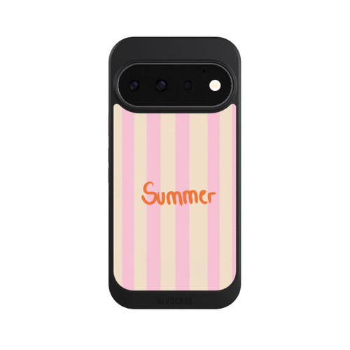 Google Pixel 11 Pro NIVOcore Summer Pink And Orange Stripes