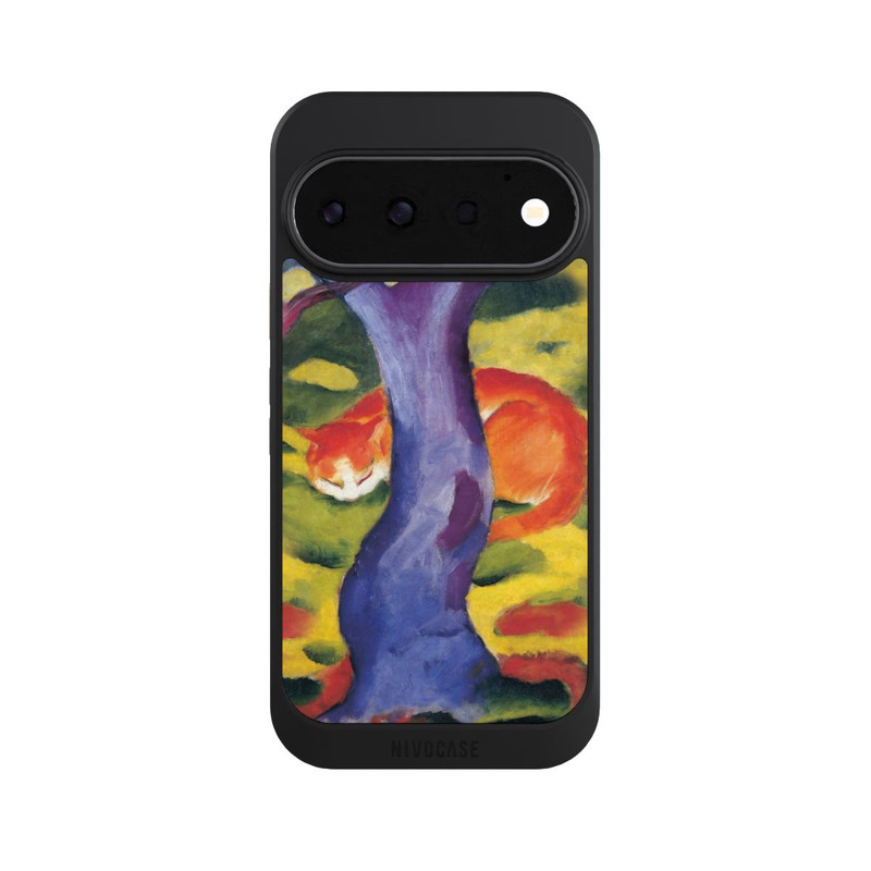 Pixel 11 Pro NIVOcore Katze hinter Einem Baum von Franz Marc