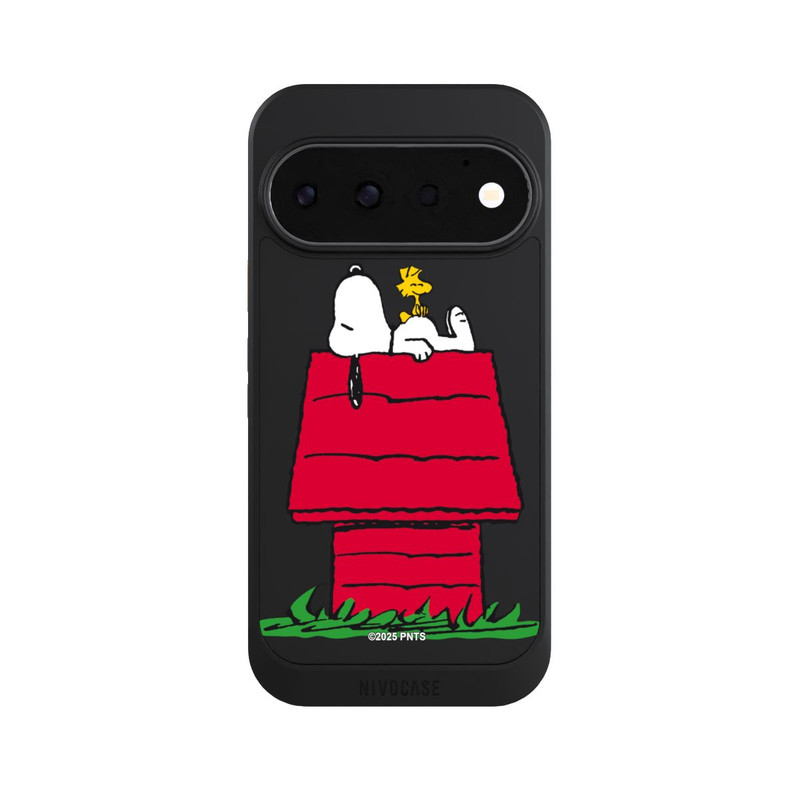 Pixel 11 Pro NIVOcore Snoopy and Woodstock Classic transparent