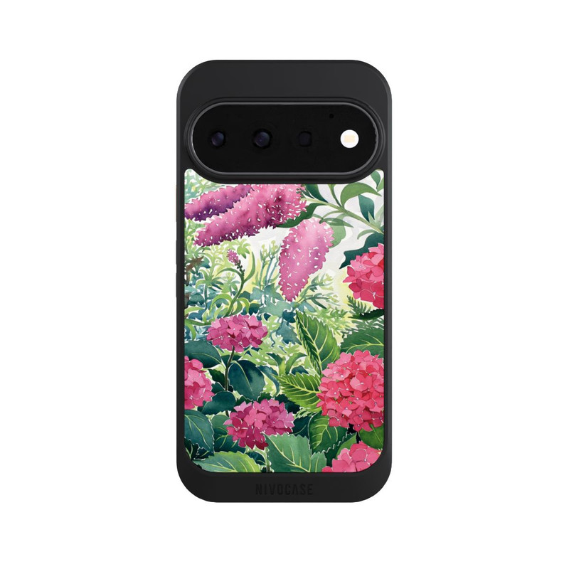Pixel 11 Pro NIVOcore Garden Hydrangeas and Buddleia by Christopher Ryland