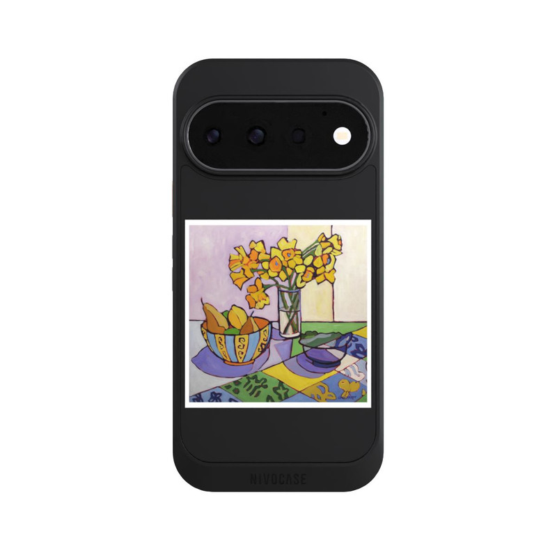 Pixel 11 Pro NIVOcore Daffodil Patchwork, 2023, by Catherine J Martzloff