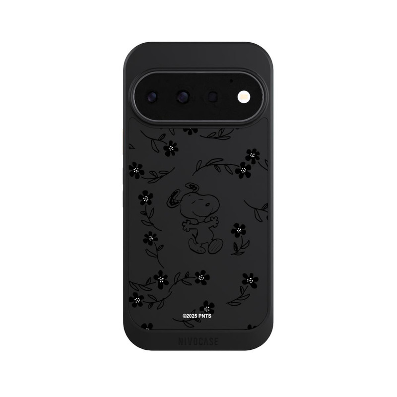Pixel 11 Pro NIVOcore Snoopy und Flowers Transparent