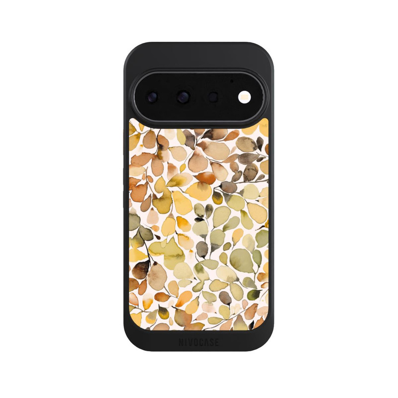 Pixel 11 Pro NIVOcore Eukalyptus Aquarellblätter Braun Herbst