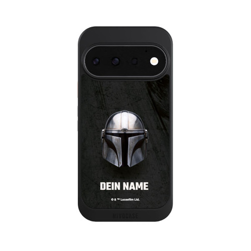 Google Pixel 11 Pro NIVOcore Star Wars Mandalorian Black Helmet personnalisable