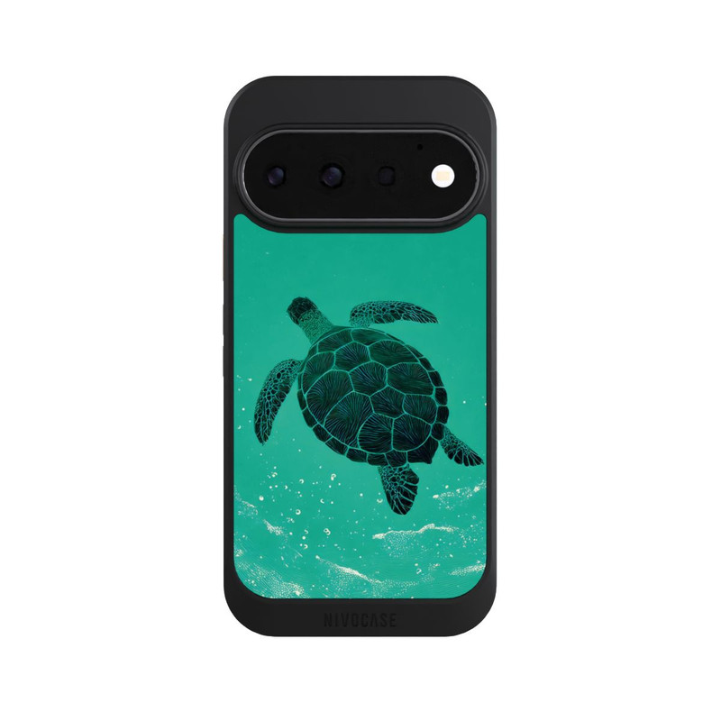 Pixel 11 Pro NIVOcore Turtle in the Ocean with AI