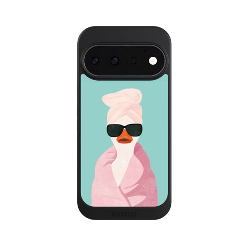 Google Pixel 11 Pro NIVOcore Ente Türkis Sonnenbrille Turban mit KI erstellt