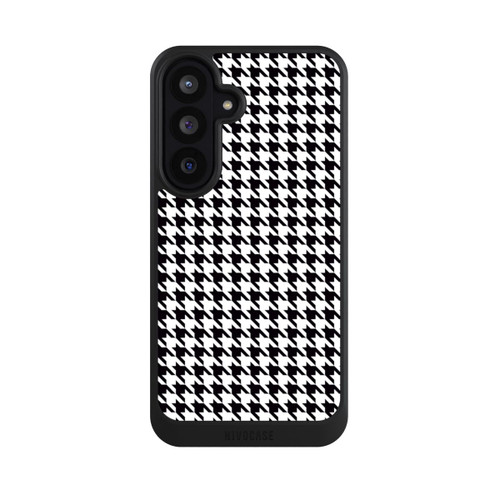 Samsung Galaxy S26 FE NIVOcore Hahnentritt Schwarz Weiß