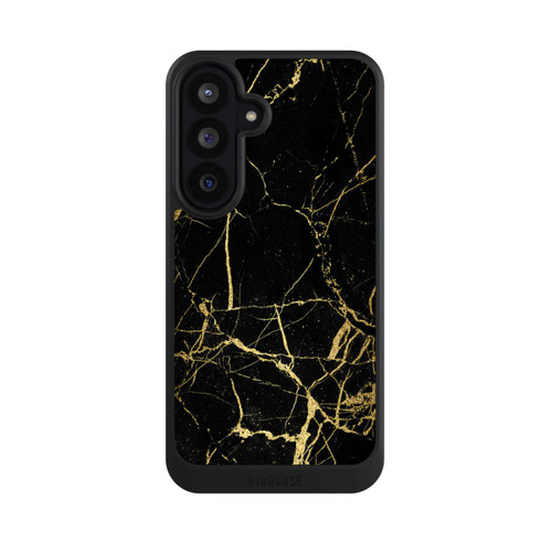 Samsung Galaxy S26 FE NIVOcore Marbre Noir et Or