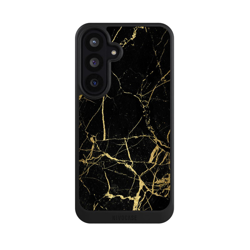 Galaxy S26 FE NIVOcore Marbre Noir et Or