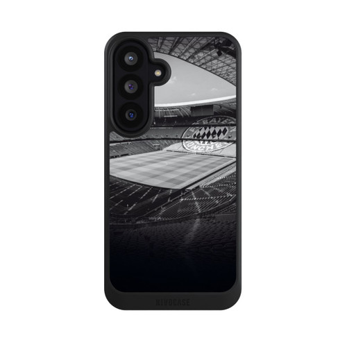 Samsung Galaxy S26 FE NIVOcore Stadion FC Bayern - Black White