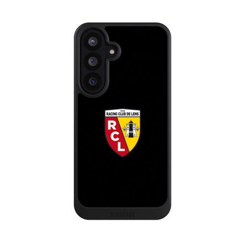 Samsung Galaxy S26 FE NIVOcore RC Lens Logo - Schwarz