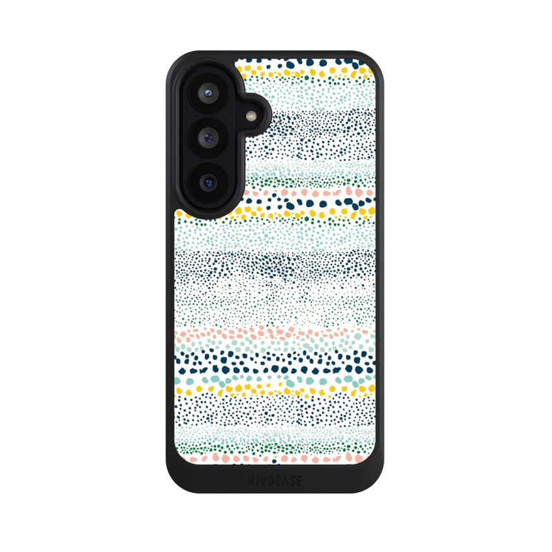 Galaxy S26 FE NIVOcore Kleine Punkte, strukturiertes Weiß