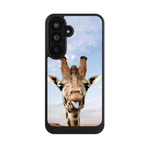 Samsung Galaxy S26 FE NIVOcore Giraffe auf der Straße