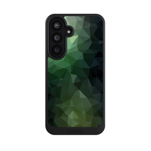 Samsung Galaxy S26 FE NIVOcore Polygonal Mosaic Green