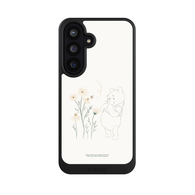 Galaxy S26 FE NIVOcore Winnie Puuh sieht sich Gänseblümchen an