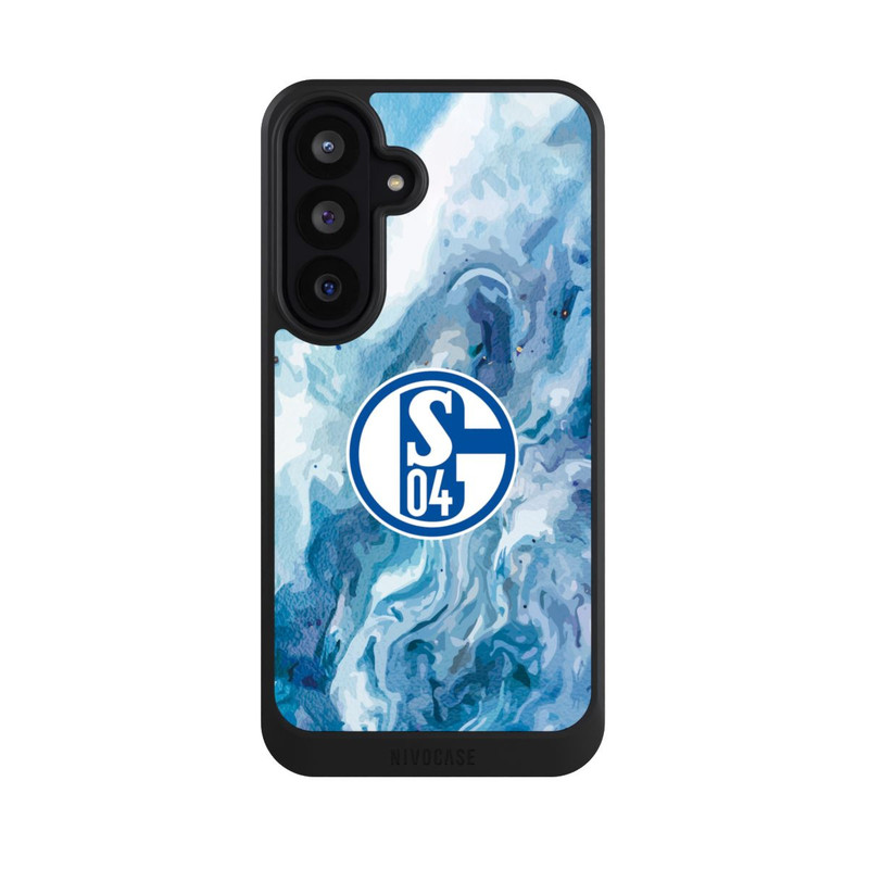 Galaxy S26 FE NIVOcore Schalke 04 Flüssig Blau